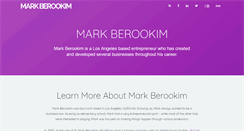Desktop Screenshot of markberookim.com